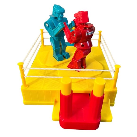 Rockem Sockem Robots Game Mattel 2018 Classic Boxing Toy Game, - Picture 3 of 9